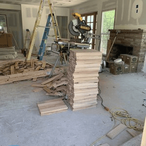 Floor demolition project