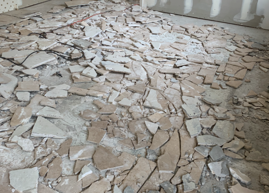 Professional hardwood flooring project by Skyline Flooring