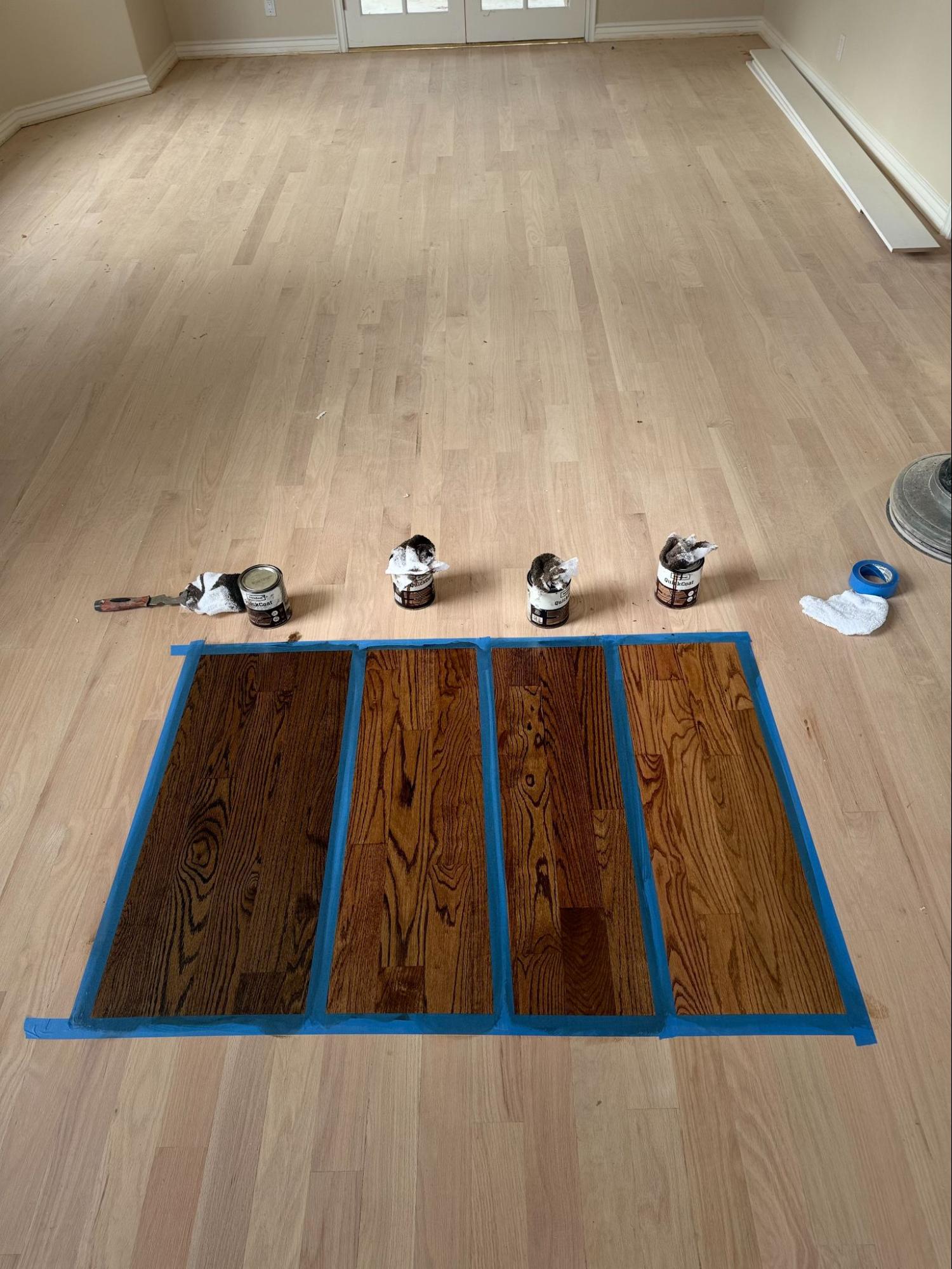 Hardwood flooring project by Skyline Flooring