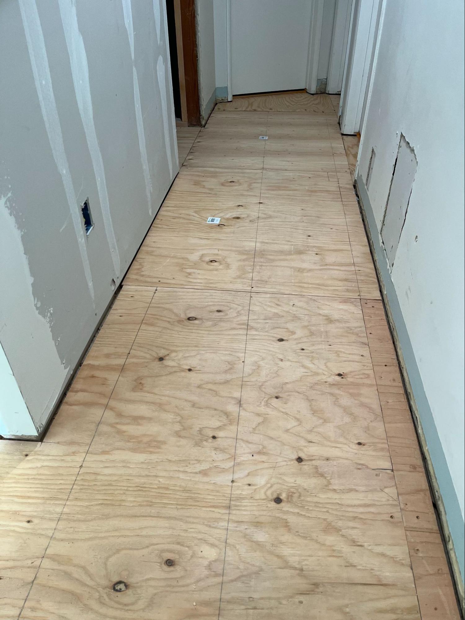 Hardwood flooring project by Skyline Flooring